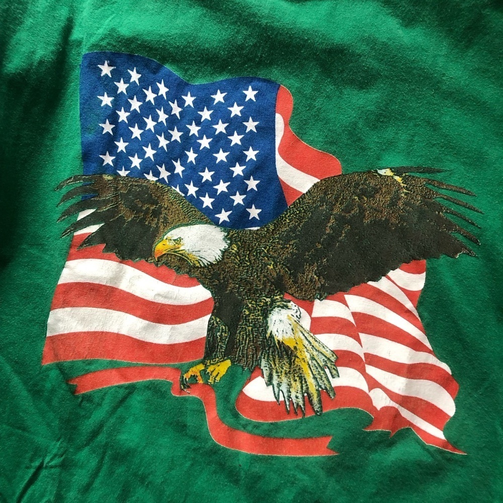 Vintage Bald Eagle America Tee Shirt